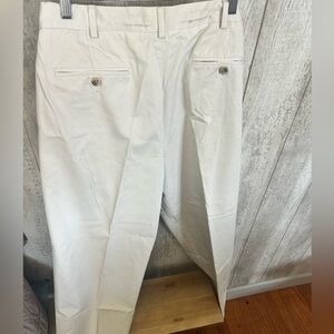 Lands' End Men's Crisp White Chinos